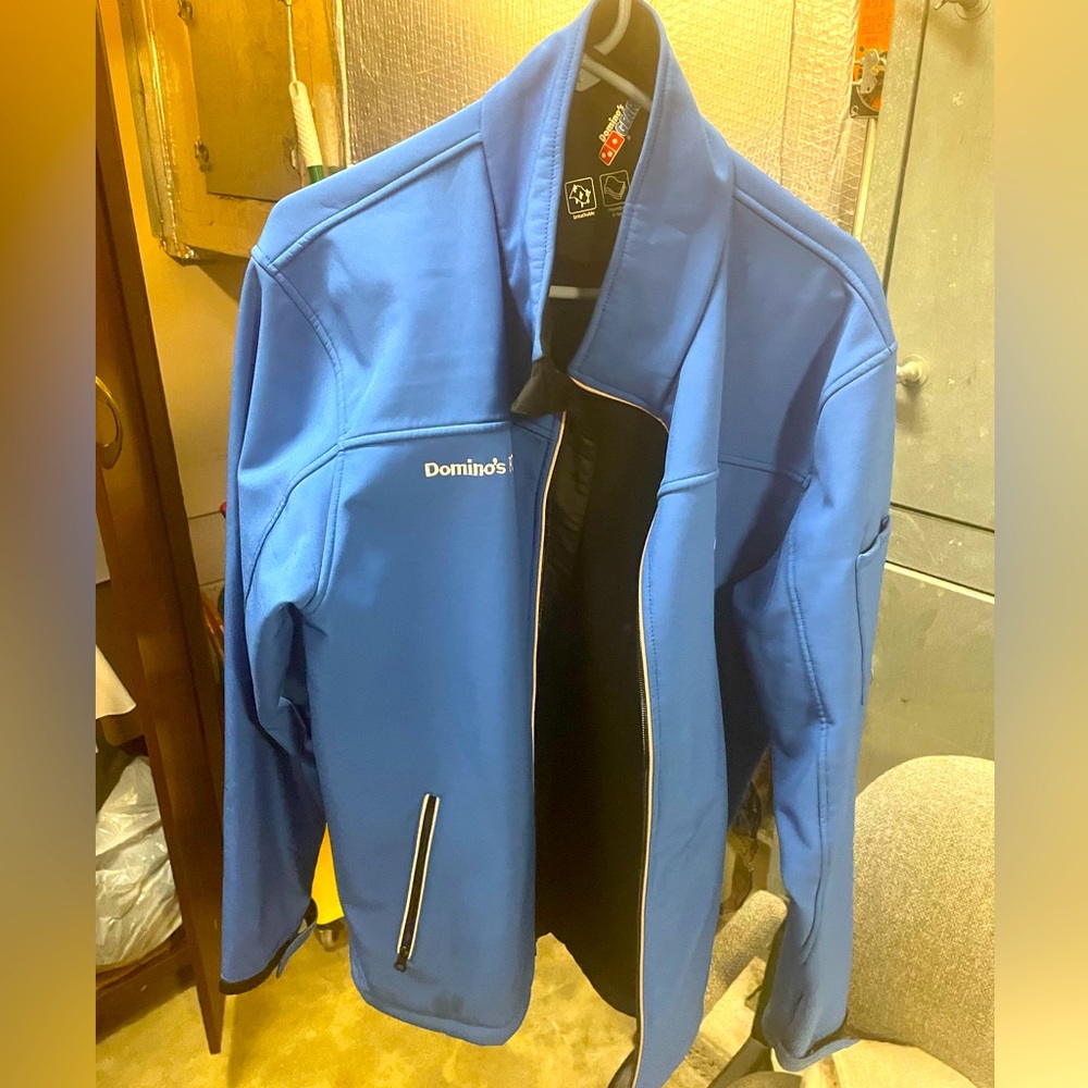 Unisex XL heavy duty dominos jacket. Wind and water resistant